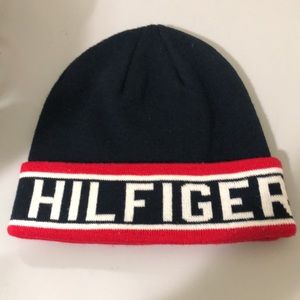 Tommy Hilfiger Men's Racing Stripe Cuff Hat